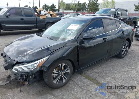 2020 Nissan Sentra Sv z USA, uszkodzony, nr VIN 3N1AB8CV2LY220192